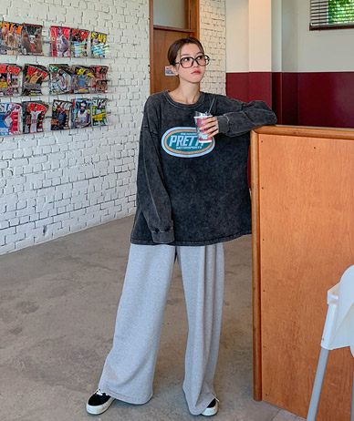 【男女共用】モトナ塩ピグメントバクシー長袖Tシャツ