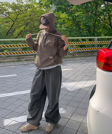 タロットチェックポケットパッチアノラック反集業