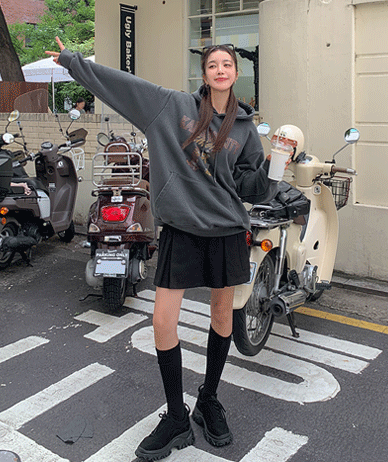 ルミカーグポケットバンディングスカート