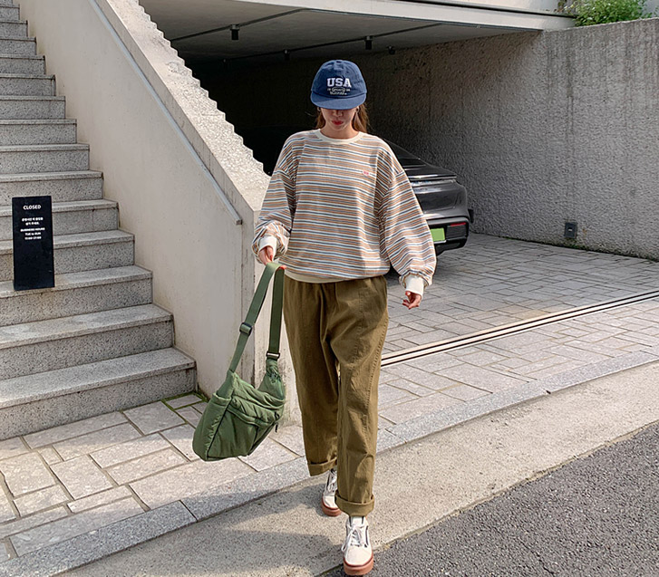 メイブ切開バンディング排気パンツ