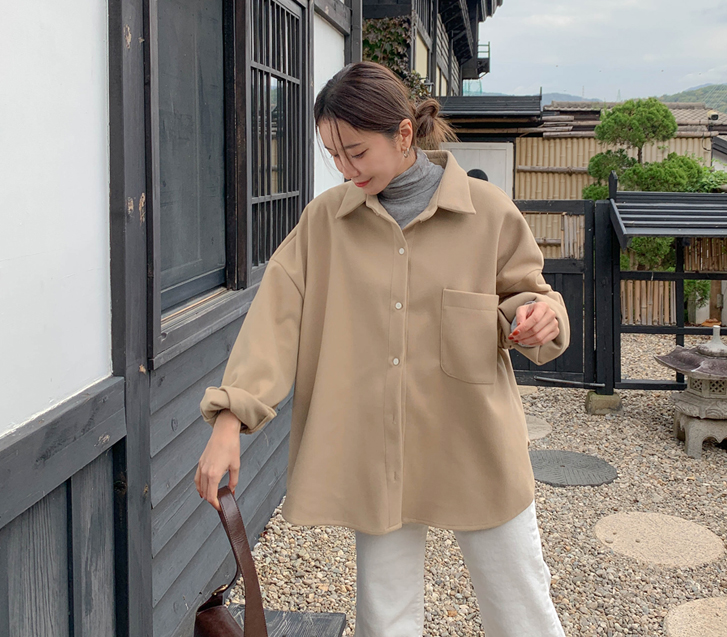 アパレルポケットシャツシャツ