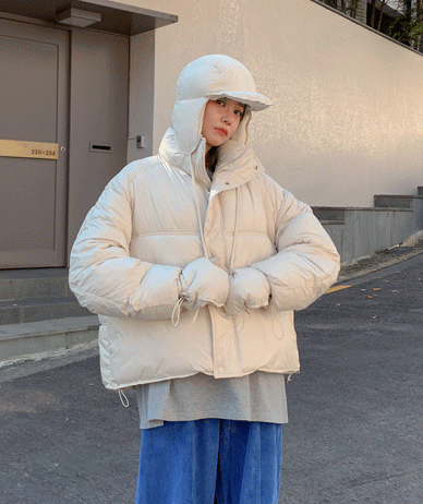 [男女共用]ウスグローブハットセットウェロンパディングジャンパ