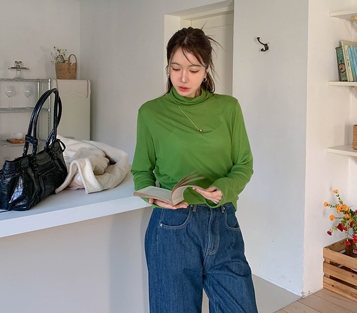 マランベーシックテンセルポラティシャツ