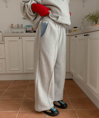 タルト切開配色フリーストレーニングパンツ