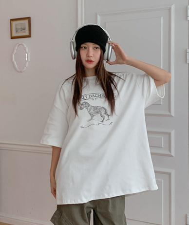 ドッグナピットピッチギモ半そでティーシャツ