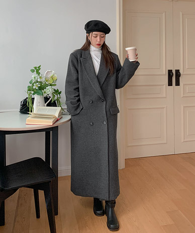 メイドマキシロングコート