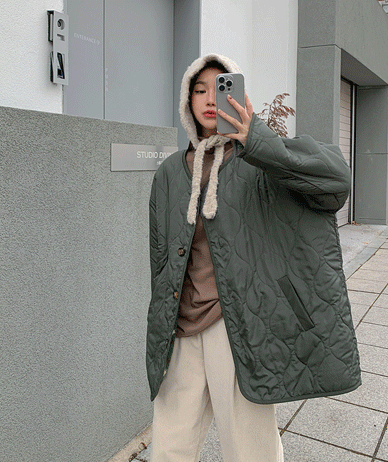 ケフィナ塩ダンブルリバーシブルジャンパ