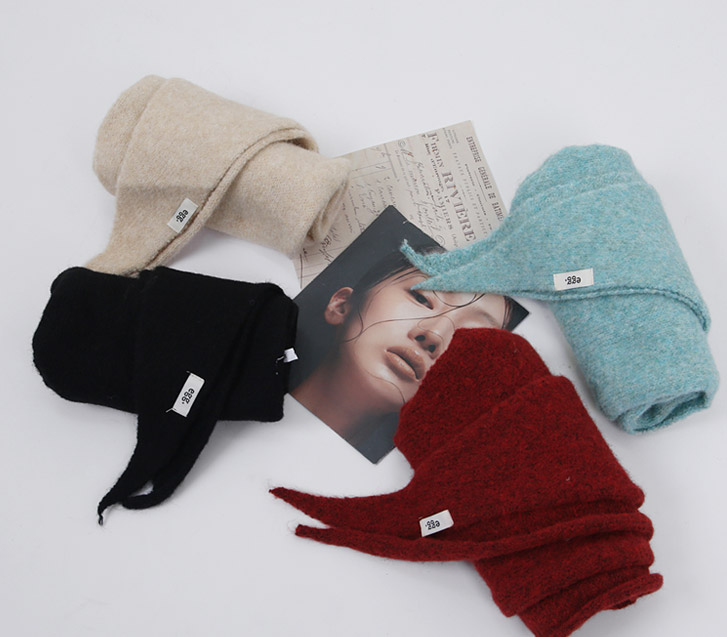 キャッシュミックス三角ショール