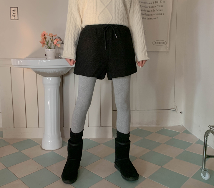 プードルブックルバンディングハーフパン