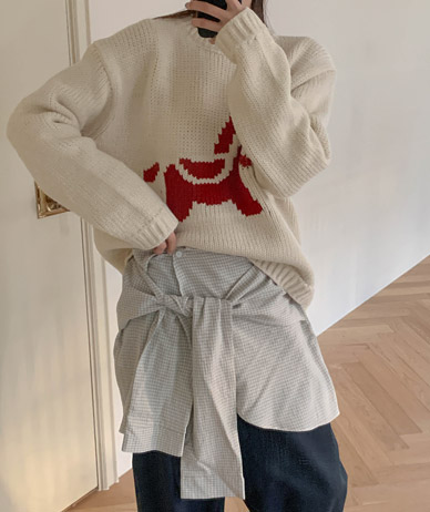 ビオレイヤードチェックシャツスカート