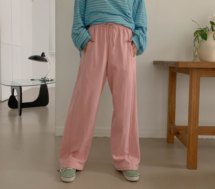 シーピー切開ツーウェイワイドトレーニングパンツ