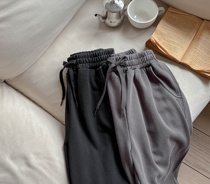 ソルトスノーウォッシングピンタックジューリーワイドトレーニングパンツ