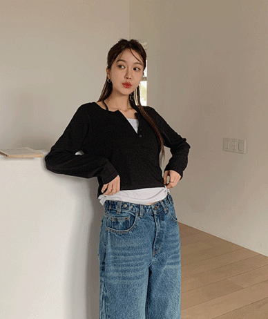 レトホルター レイヤード ゴルジ 長袖Tシャツ