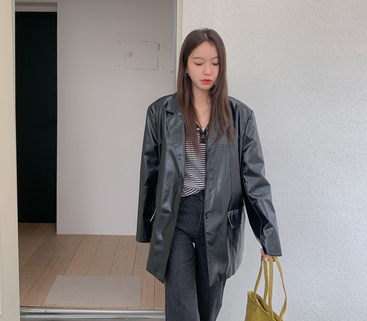 エフオレザーハーフジャケット