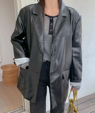 エフオレザーハーフジャケット