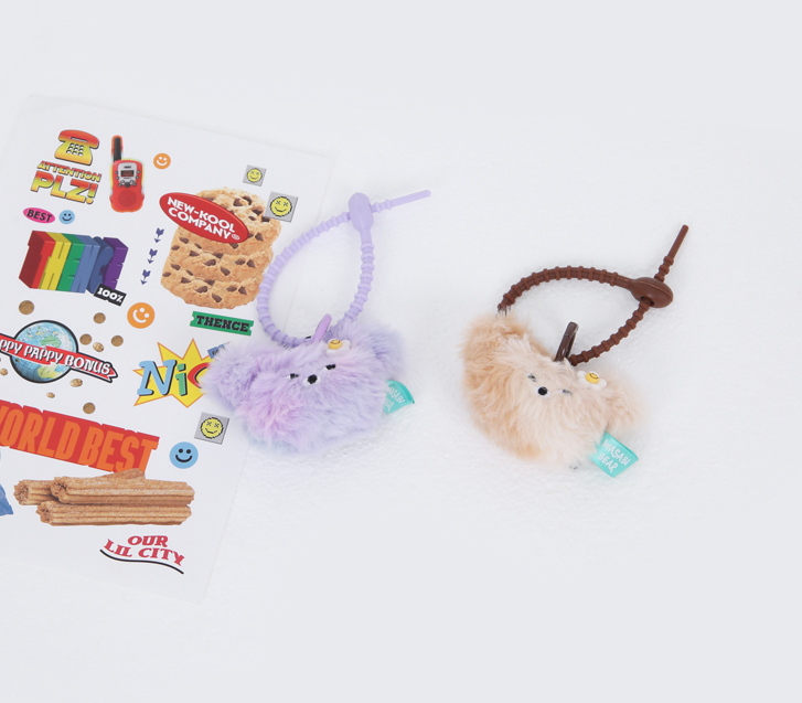 わさびベアフェイスキーリング