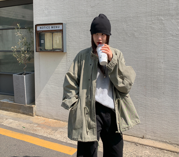 [男女共用]コアピグメントストリングハーフフィールドジャケット