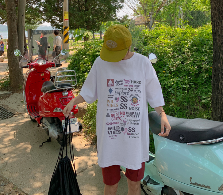 [男女共用] フィリングナ塩半そで ロングTシャツ