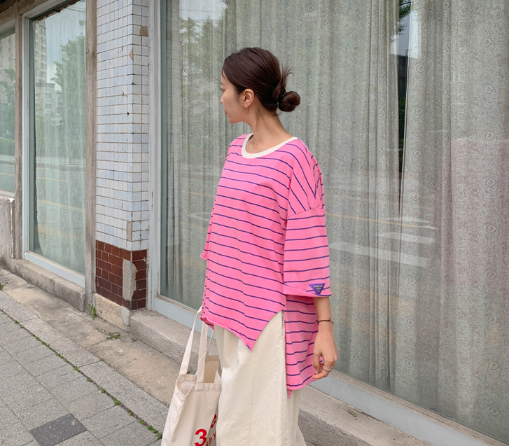 ピオパッチダンガラ7部アンバルロングTシャツ