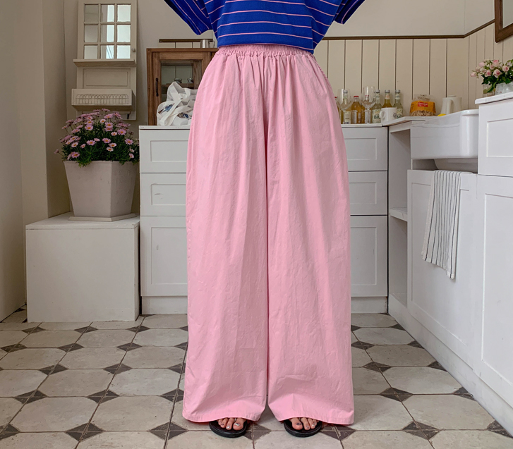 グローバンディングワイドパンツ