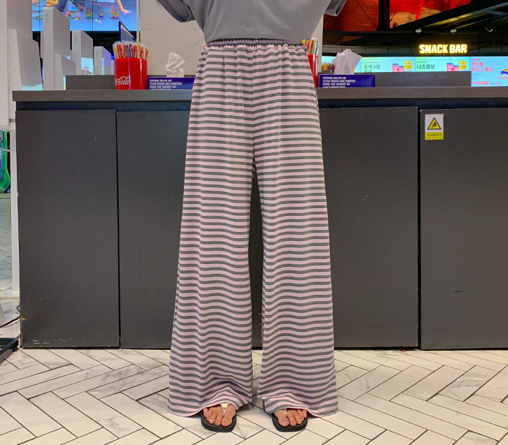 ラディダンガラバンディングワイドパンツ