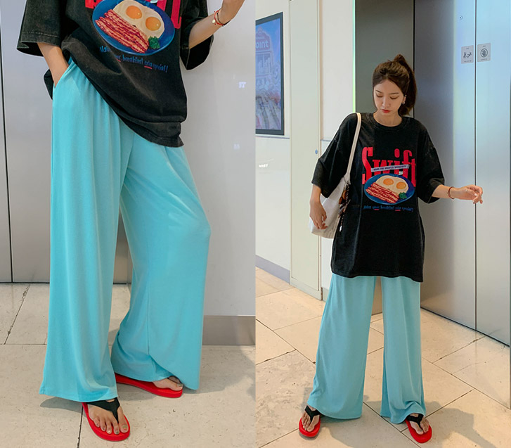 ビキゴルジバンディングワイドパンツ