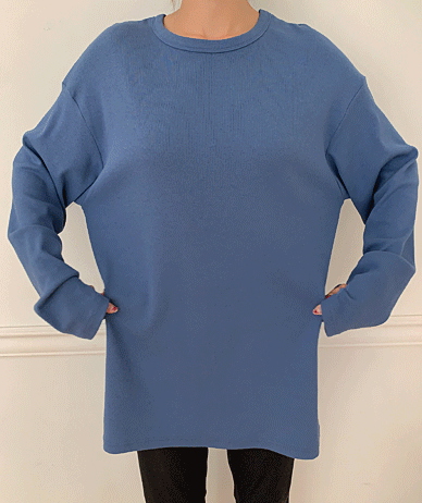 モーダルゴルジ長袖ロングTシャツ